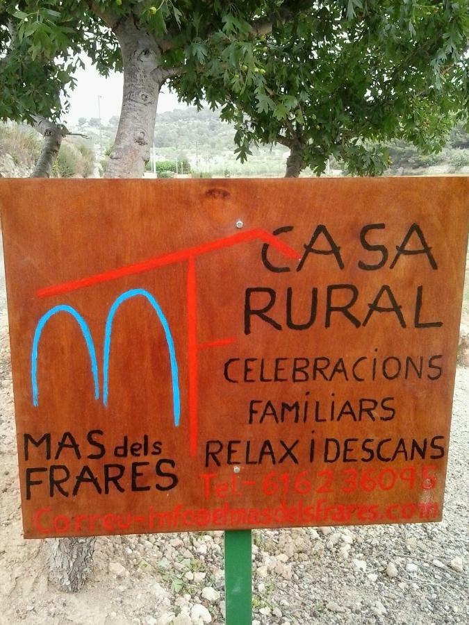 Casa Rural Mas Dels Frares Villa Tarragona Dış mekan fotoğraf